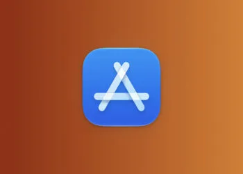 App-Store-Icon auf warmem Terrakotta-Verlauf zum Urteil über alternative App Stores in Australien